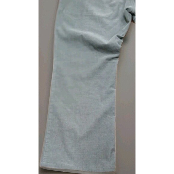 Talbots Women's 16 Curvy Corduroy Jeans Gray Bootcut Flare Soft Stretch - Picture 9 of 13